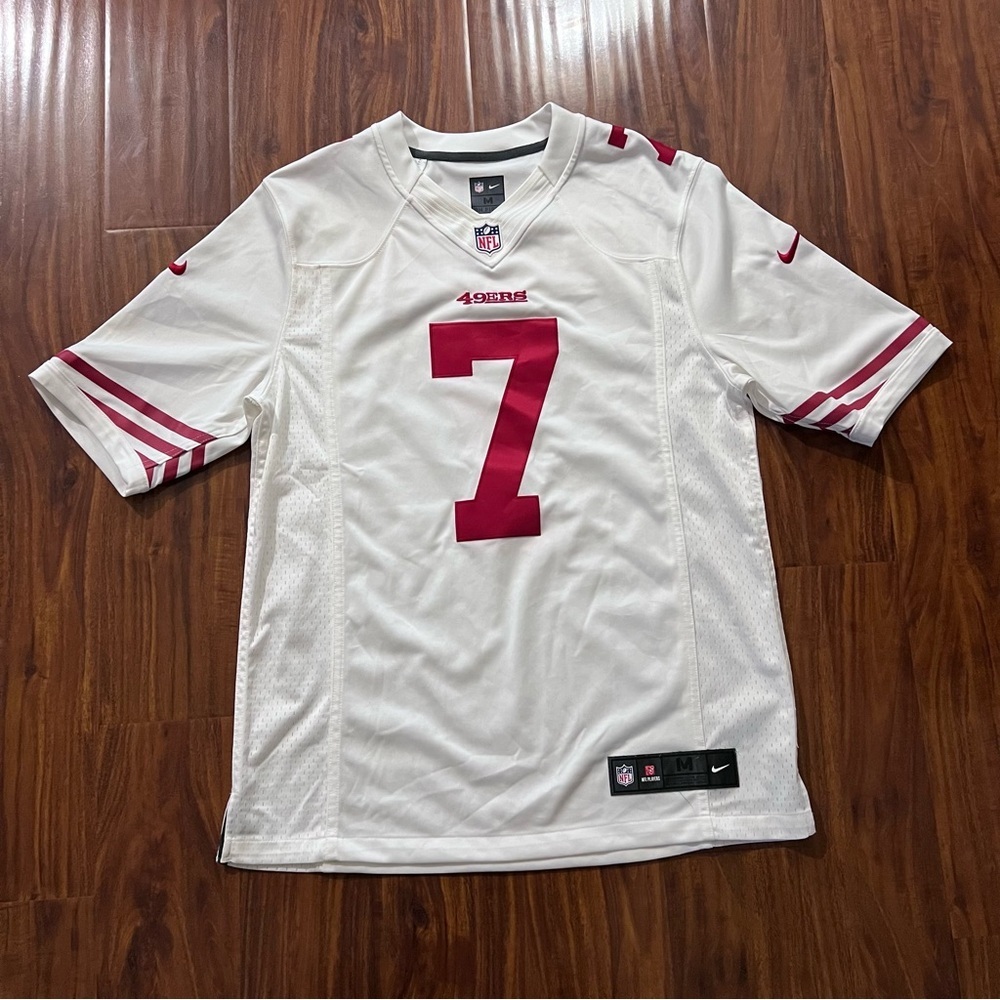 Nike NFL San Francisco 49ers Colin Kaepernick #7 White Jersey Men’s size Medium